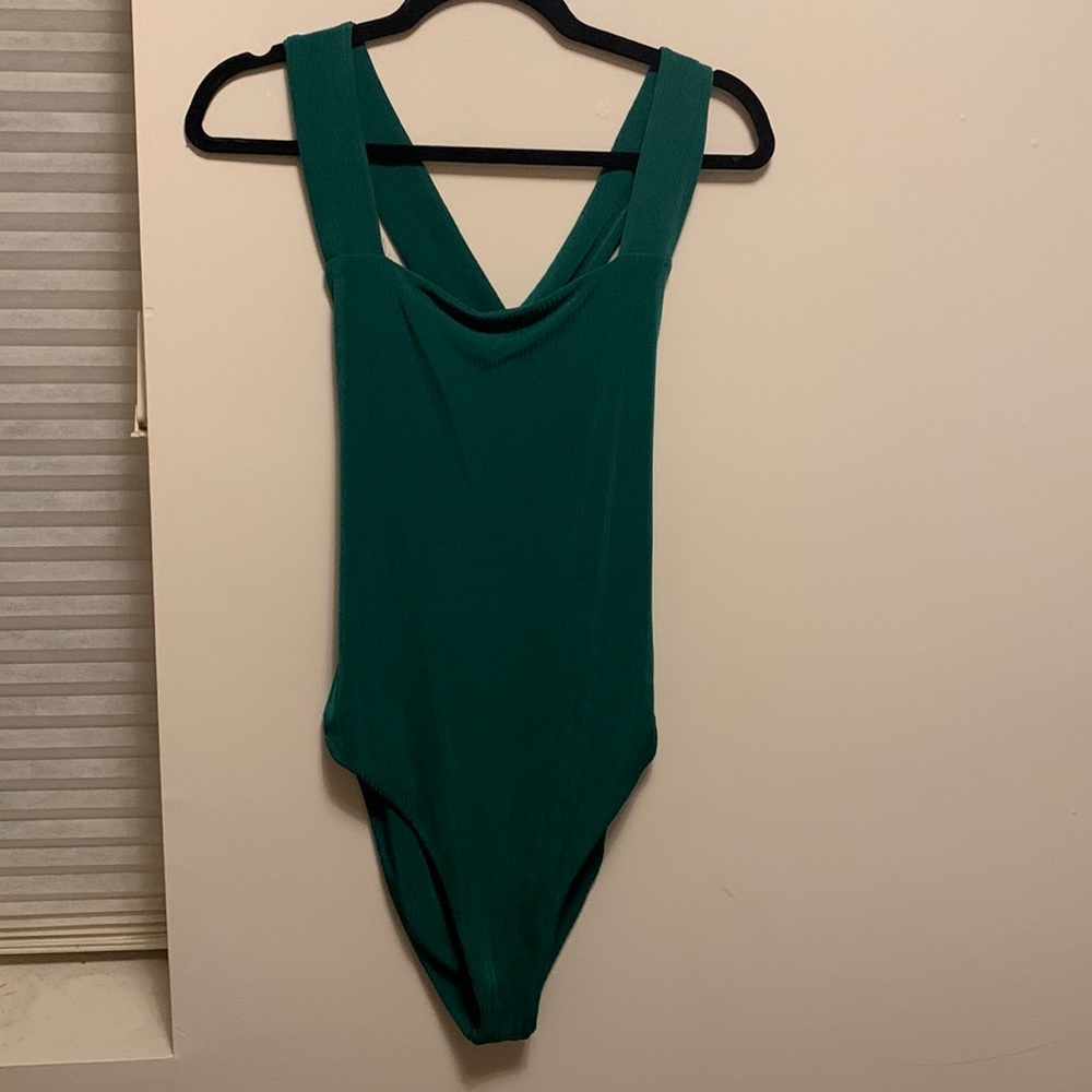 Green Body Suit